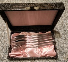 6x Besteck DDR rostfrei kleine