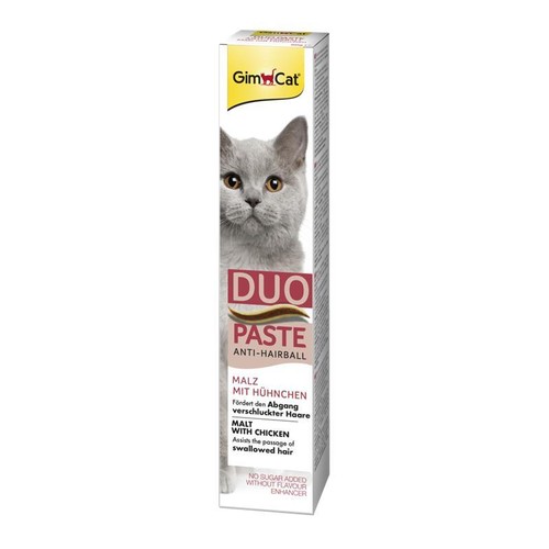 Gimcat anti hairball duo paste - anti-hairball, duo-paste