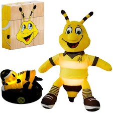 Borussia Dortmund Greifling Schnuffeltuch Bilderwürfel Stapelturm Nachtlicht BVB