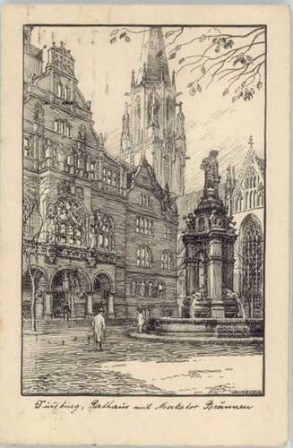 Duisburg ruhr - duisburg, rathaus