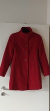 Wollmantel Benetton Rot