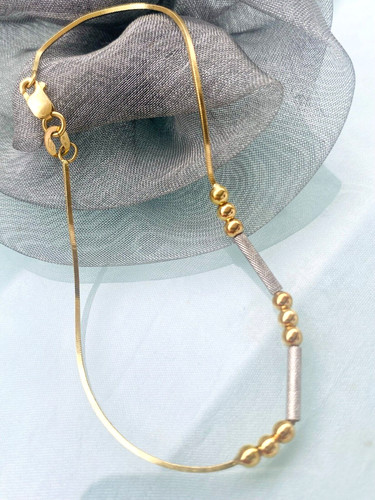 Armband 750 gelbgold - armband,