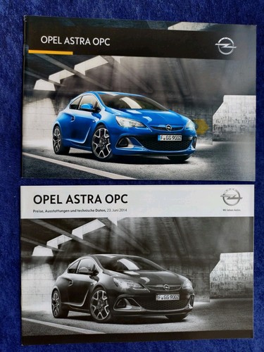 Opel astra opc prospekt - astra,