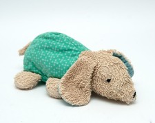 SIGIKID Hund Fips Klassiker Frottee grün liegend Stofftier