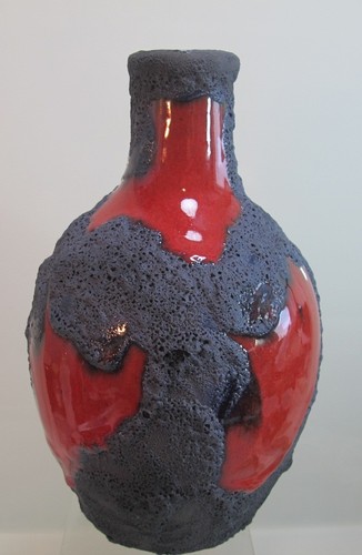 Roth keramik vase - roth, lava