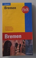 BREMEN - FALK STADTPLAN CITYPLAN 2017 - GEFALTET