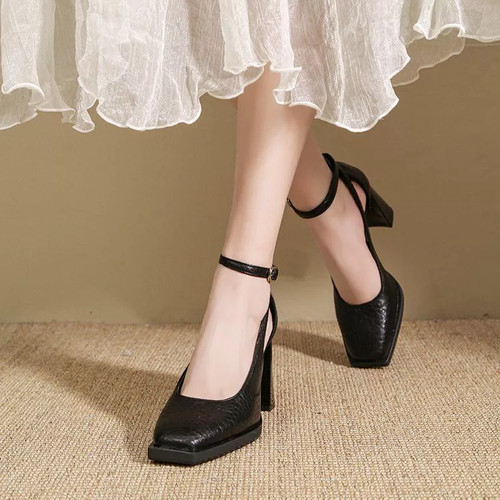 Damen spangenpumps schwarz - spangenpumps,