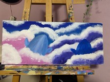 „Wale In Den Wolken „