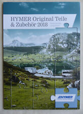 Hymer Reisemobil & Caravan Original Zubehör 2018 - Prospekt Brochure 08.2017