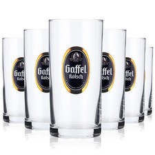 12x Gaffel Bier Glas 0,1l