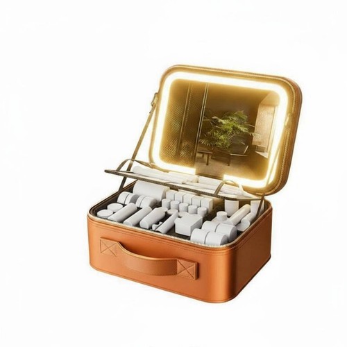 Kosmetikkoffer mit led spiegel - led,