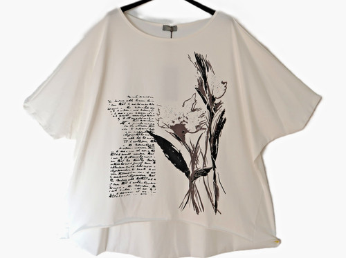 Frenzi lagenlook stretchtunika - lagenlook,