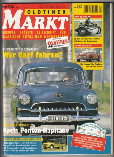 Oldtimer markt 1996 dkw sb - oldtimer,
