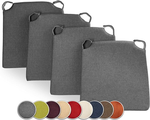 4er set stuhlkissen - set, mit