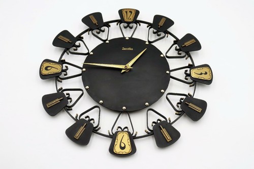Alte zentra wanduhr - wanduhr, 31cm