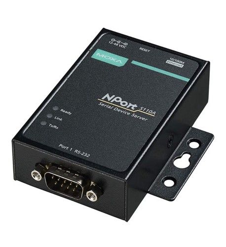 Moxa nport 5110a rs232 serial - moxa,