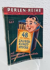 48 der besten Zauberkunststücke  mit Zündhölzern und ZH-Schachteln - Waster -KVR