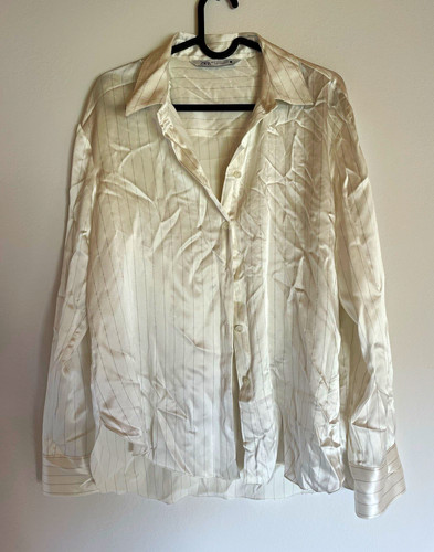 Zara bluse weiß - zara, cremeweiß