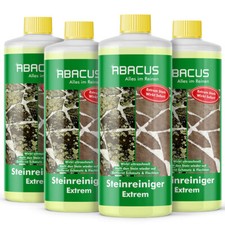 (14,98€/L) 4x 1 L Steinreiniger Extrem für Terrasse, Auffahrt, Pflaster, Gehwege