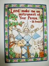 JIM SHORE PRAYER OF ST FRANCIS