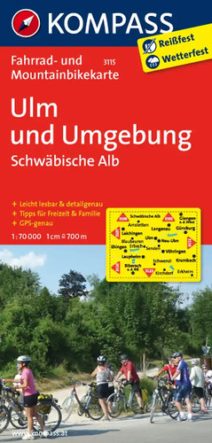Kompass fahrradkarte 3115 - kompass,