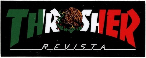 Thrasher skateboard sticker - thrasher,