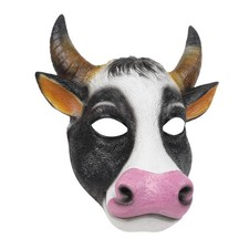 Kuhmaske halloween kostüm - kuhmaske,, halloween-kostüm