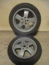 Vespa GTS GT GTV Felgensatz Felgen Reifen 12Zoll Silber 125 250 300