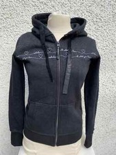 ESKADRON Sweat Jacke Zip-Hoodie ZAZA schwarz gr S    statt 69,95 €