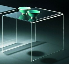 Beistelltisch - Acrylglas klar transparent - aus Satztisch einzeln B1