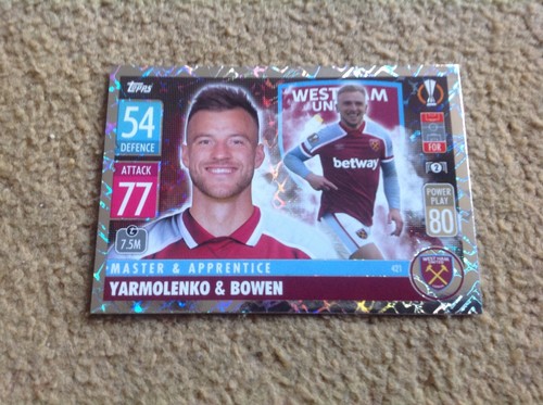 Topps match attax - match, west