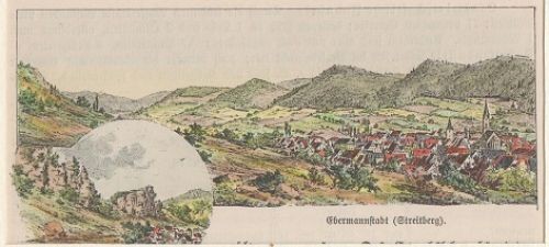 Orig kolorierter holzstich - orig.,