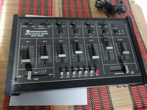 Monacor mpx 6000 - mpx-6000, dj-mixer