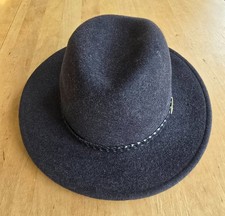 Stefan Veitinger Crushable Filzhut Hut schwarz Gr. M 57 - TOP!!!