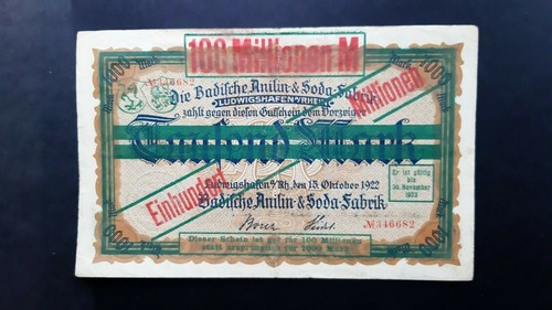 K3329c notgeldschein badische - k3329c,