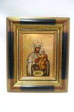 Ikone Goldene Madonna mit Kind