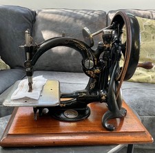 Wilcox Willcox Gibbs Nähmaschine. voll funktionsfähig
