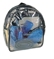 Kerbl Putz-Rucksack BLAU für