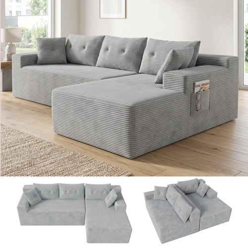 Ecksofa form cord modulares - l-form,