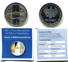 10 Euro BRD 2009 D  Silber