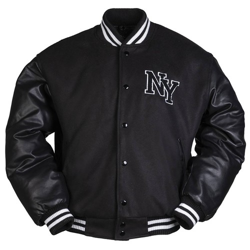 Baseballjacke mit patch - baseballjacke,