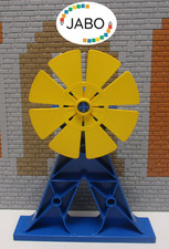 ( Q12/12 ) Lego Duplo Windrad mit Halter und Stütz  Bauernhof