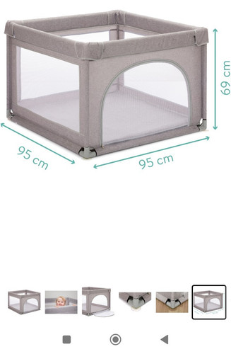 Baby laufgitter 95x95x69 - 95x95x69, cm