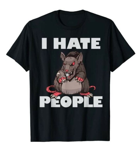 Hate people lustiges ratten - i,