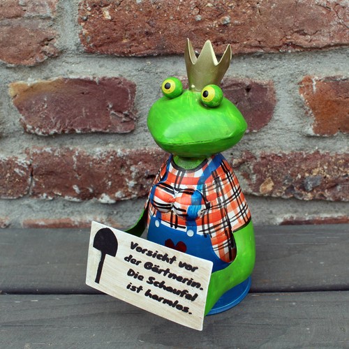 Zaunhocker frosch gärtnerin - frosch,