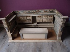 Antiker Kaufmannsladen Kaufladen Holz Gehäuse um ca.1900