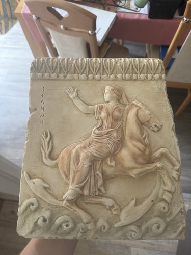 Griechisches relief wandbild - griechisches,