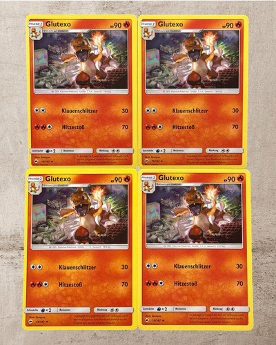 Pokémon karte glutexo - karte,