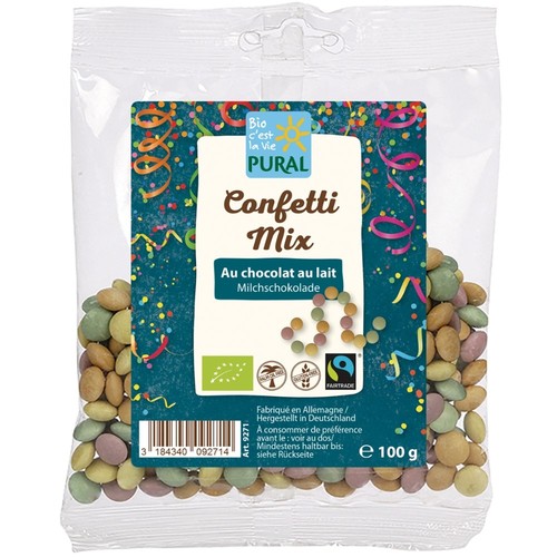 Confetti mix schokolinsen - -,