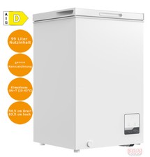 Gefriertruhe 99 L EEK: D